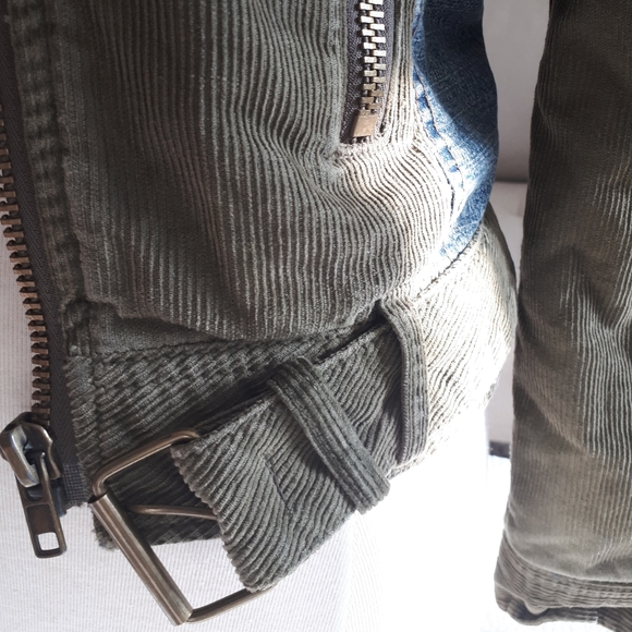 Vintage | Mixed Media Moto Jacket - Picture 6 of 10